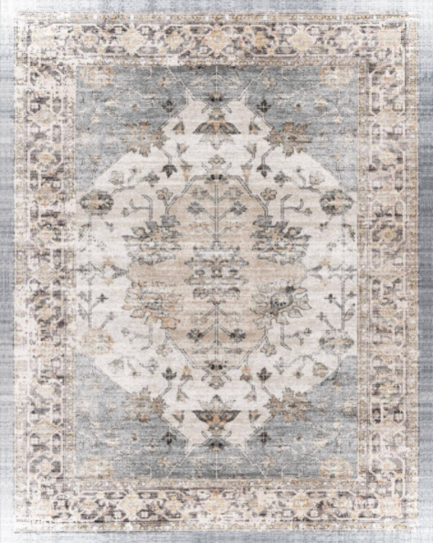 KUETH Area Rugs 8X10 Machine Washable Rugs for Living Room Runner Rug Non-Slip Area Rugs