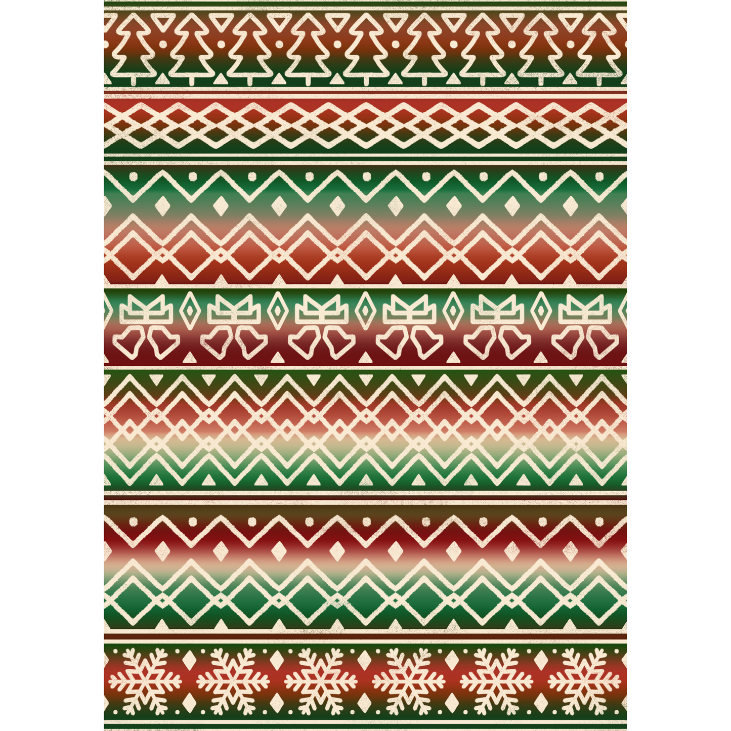 KUETH 3X5 Area Rugs Christmas Rug, Machine Washable Rug, Runner Rug for Livingroom, Printed Christmas Decor, Non Slip Rug, Low Pile for Room