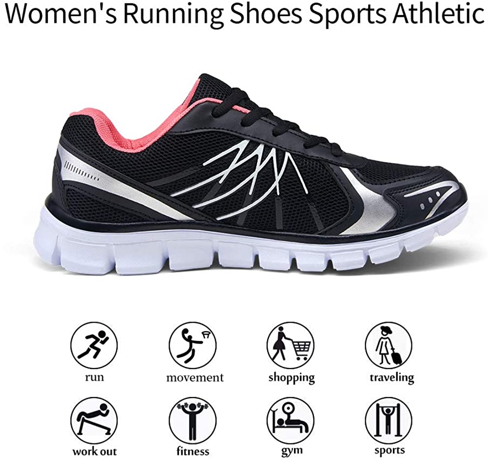 Women's Running Shoes Walking Sports Shoes | Vepose