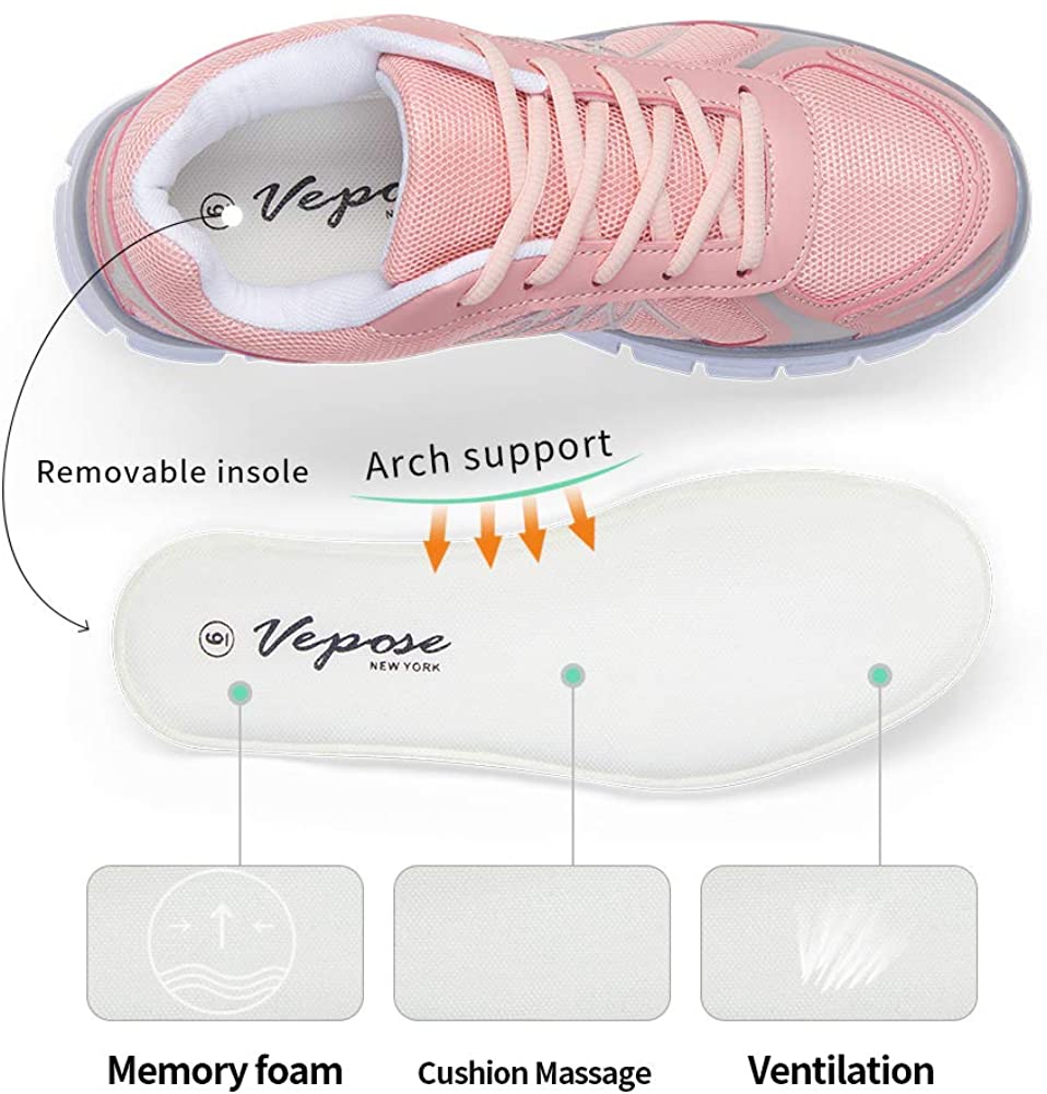 Women's Running Shoes Walking Sports Shoes | Vepose