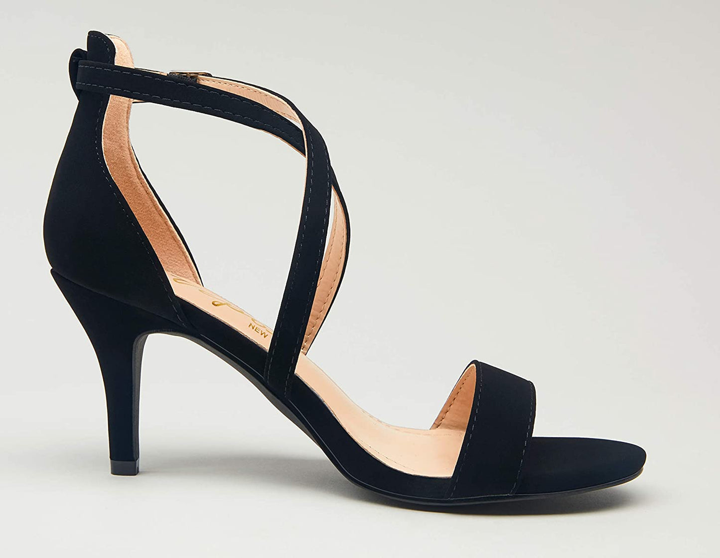 Women's Cross Straps Heeled Sandals | Vepose