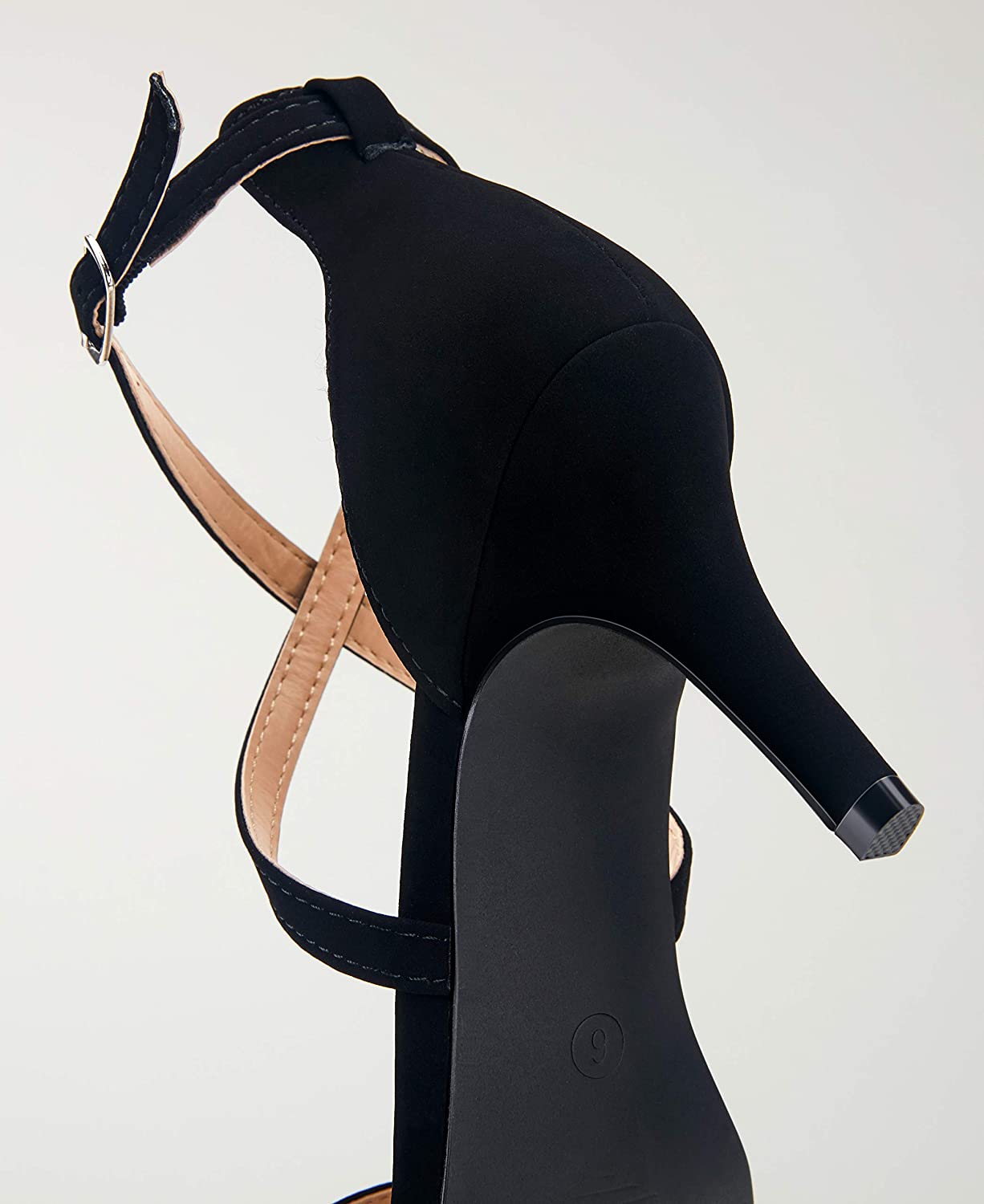 Women's Cross Straps Heeled Sandals | Vepose
