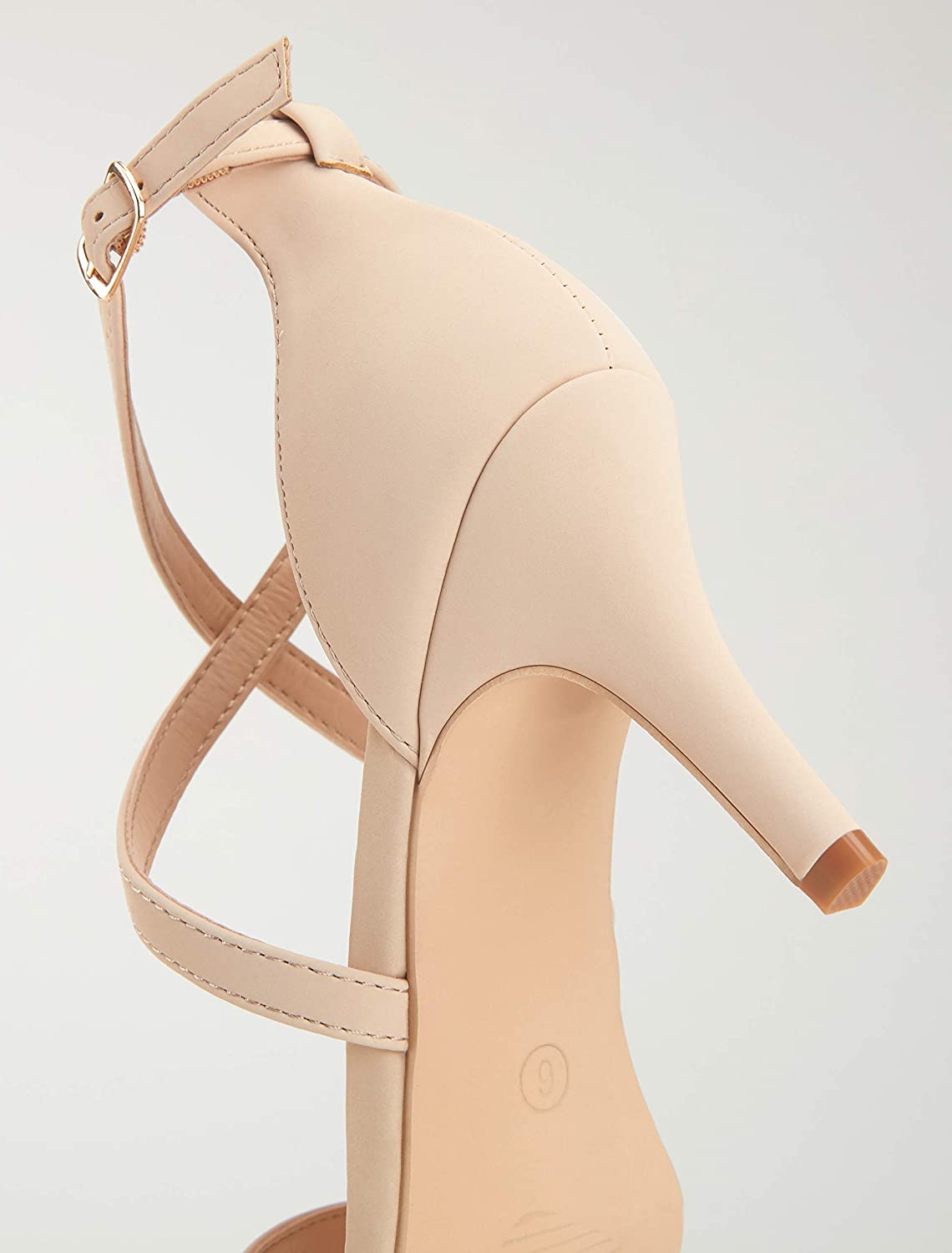 Women's Cross Straps Heeled Sandals | Vepose