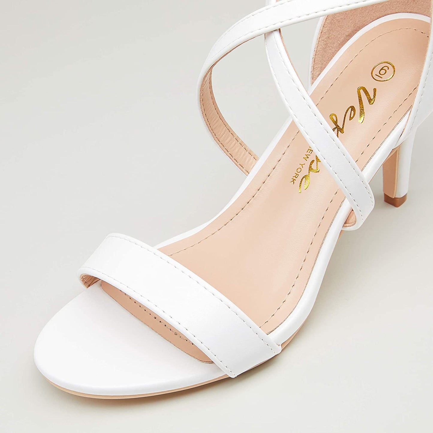 Women's Cross Straps Heeled Sandals | Vepose