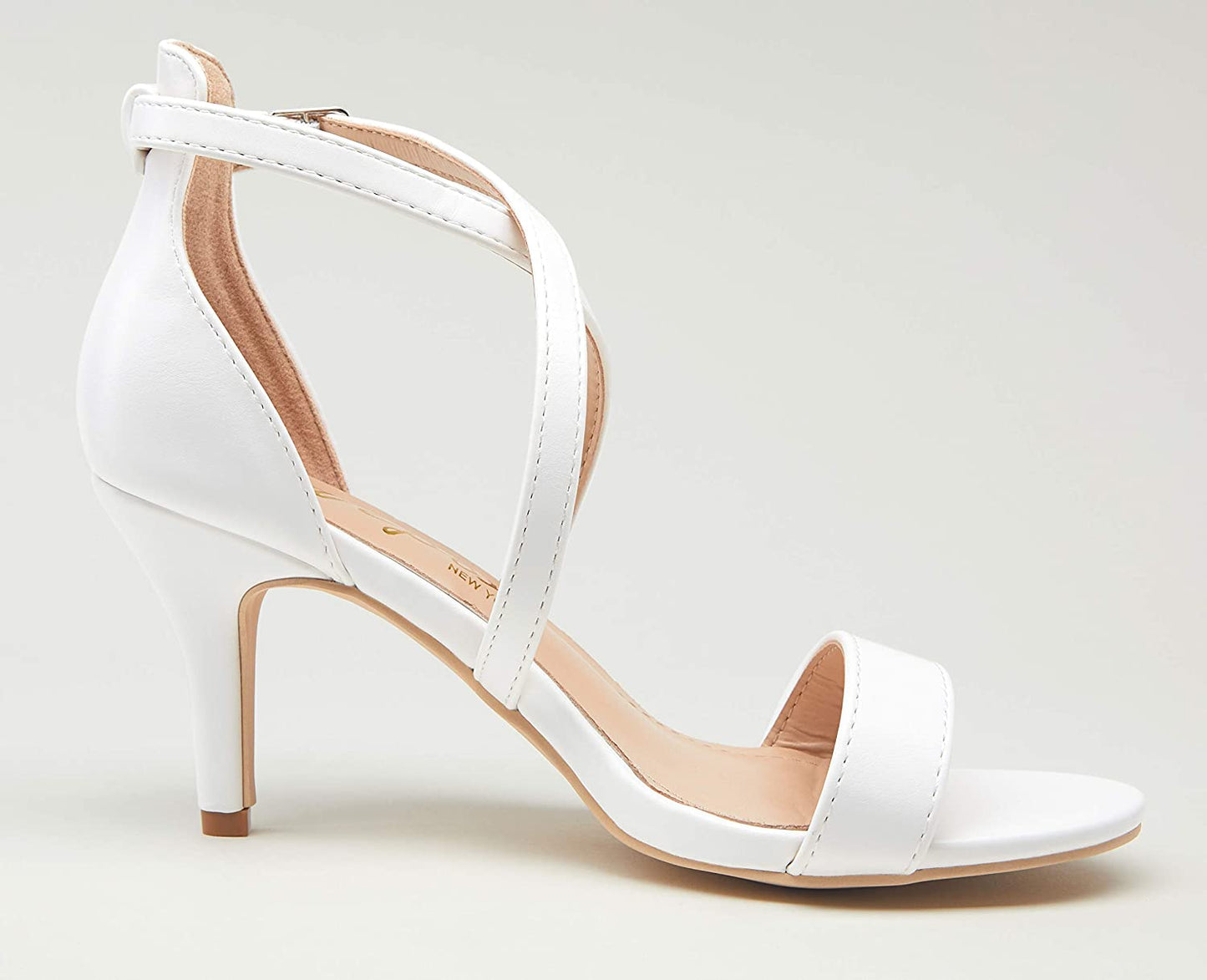 Women's Cross Straps Heeled Sandals | Vepose