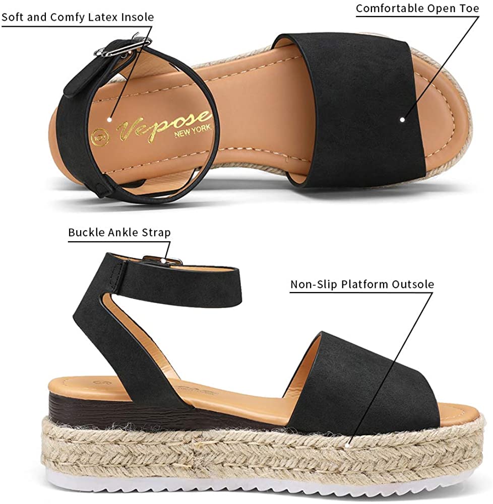 Women's Summer Espadrilles Platform Sandals | Vepose