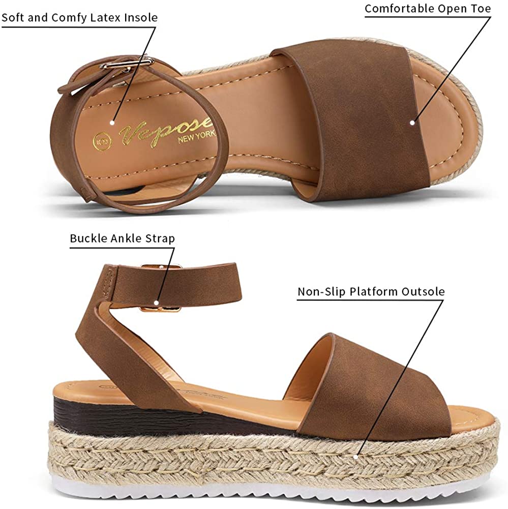 Women's Summer Espadrilles Platform Sandals | Vepose