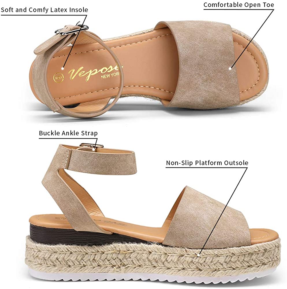Women's Summer Espadrilles Platform Sandals | Vepose