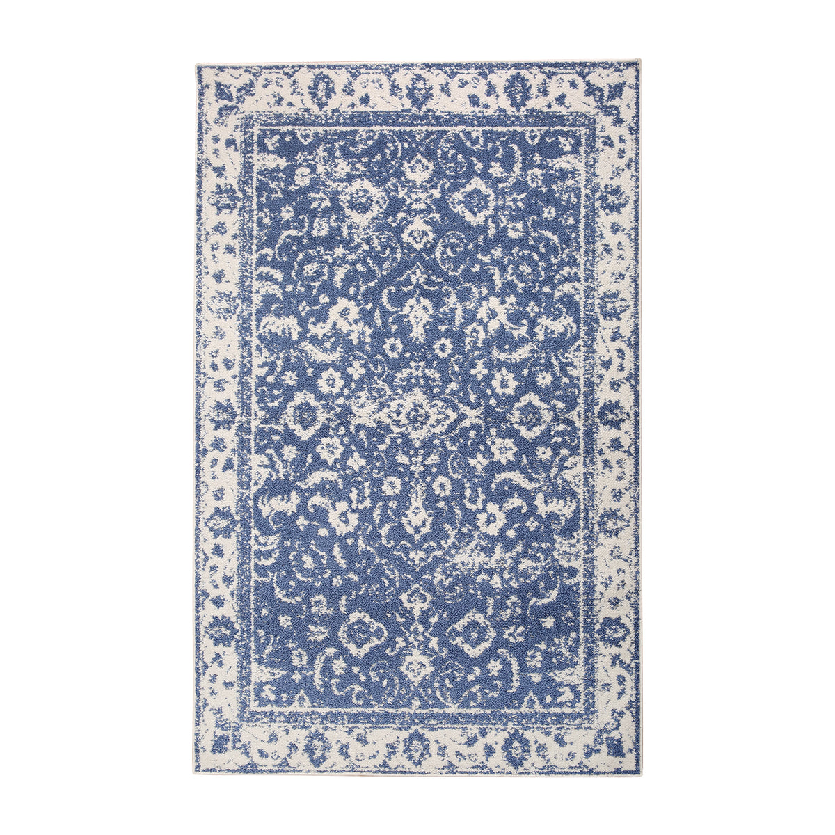 KUETH 5' X 7' Area Rug for Living Room, Non-slip and Washable Rug Medium Pile, Large Area Rug with Waterproof Textured for Bedroom, Dining Room and Kitchen Room