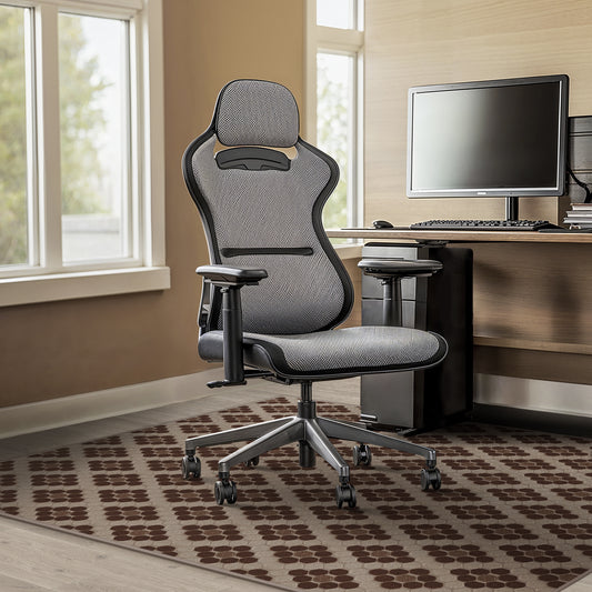 KUETH Protective Flooring Office Chair Mat for Hardwood Floor and Tile Floor, Heavy Duty Desk Chair Mat for Carpets, Anti Slip Office Floor Mats for Rolling Chairs, Low Pile Under Desk Rug
