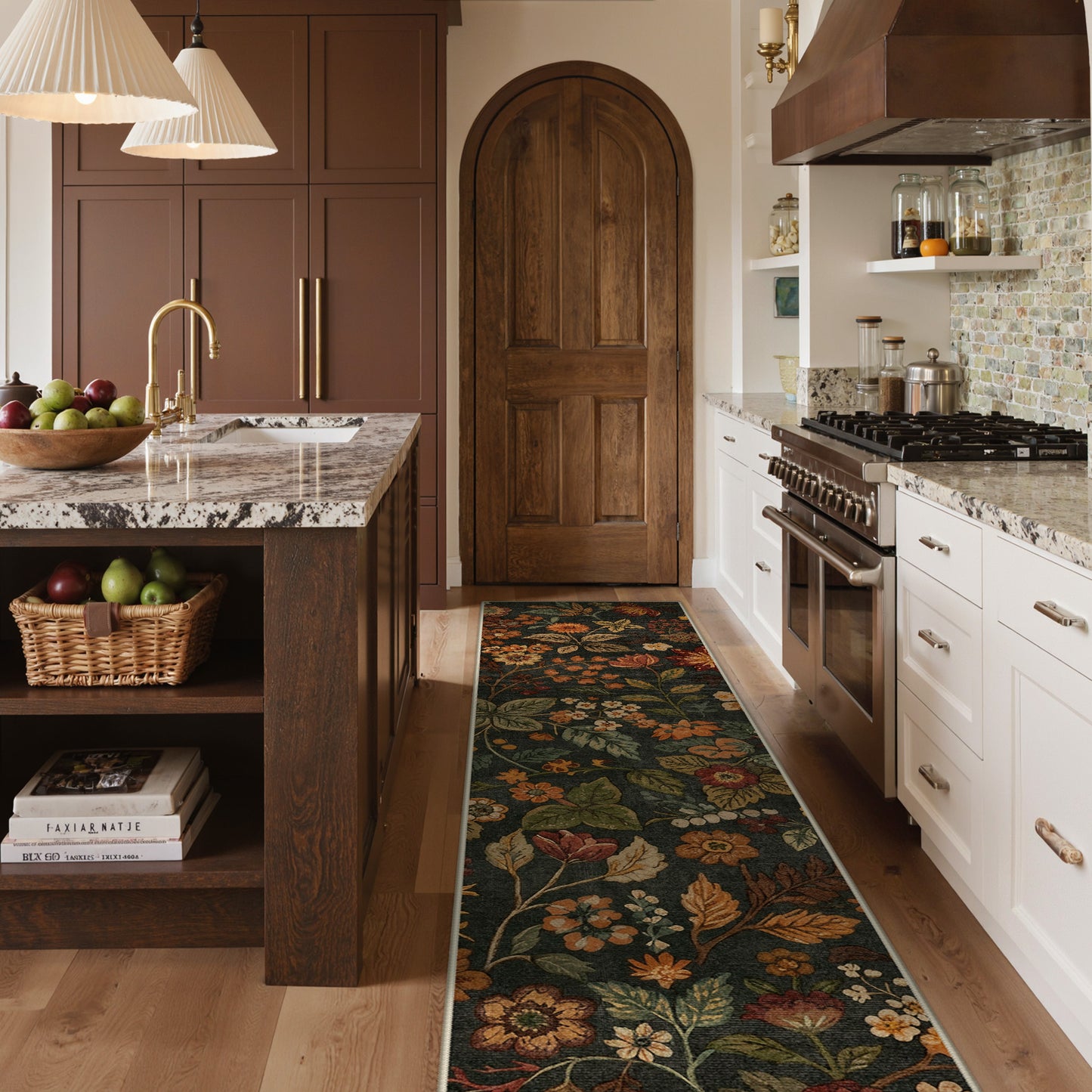 KUETH  Area Rugs Machine Washable Rugs for Living Room, Non Slip Throw Rug with Rubber Backing, Rug for Entryway、Bedroom、Kitchen、Floor and Dining Room