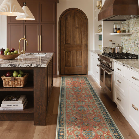 KUETH  Area Rugs Machine Washable Rugs for Living Room, Non Slip Throw Rug with Rubber Backing, Rug for Entryway、Bedroom、Kitchen、Floor and Dining Room