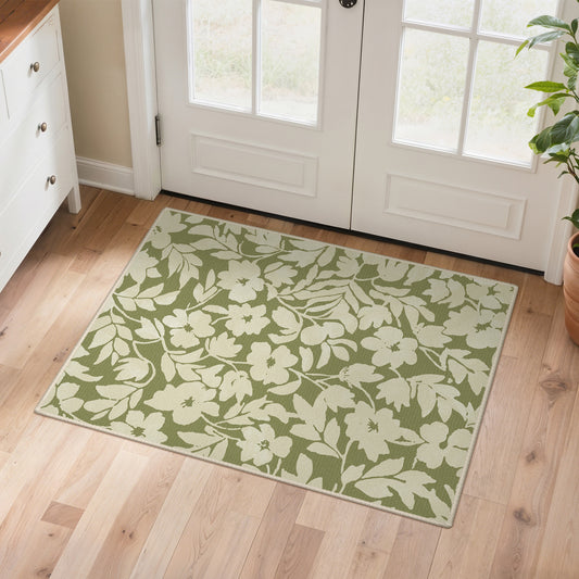 KUETH  Area Rugs Machine Washable Rugs for Living Room, Non Slip Throw Rug with Rubber Backing, Rug for Entryway、Bedroom、Kitchen、Floor and Dining Room