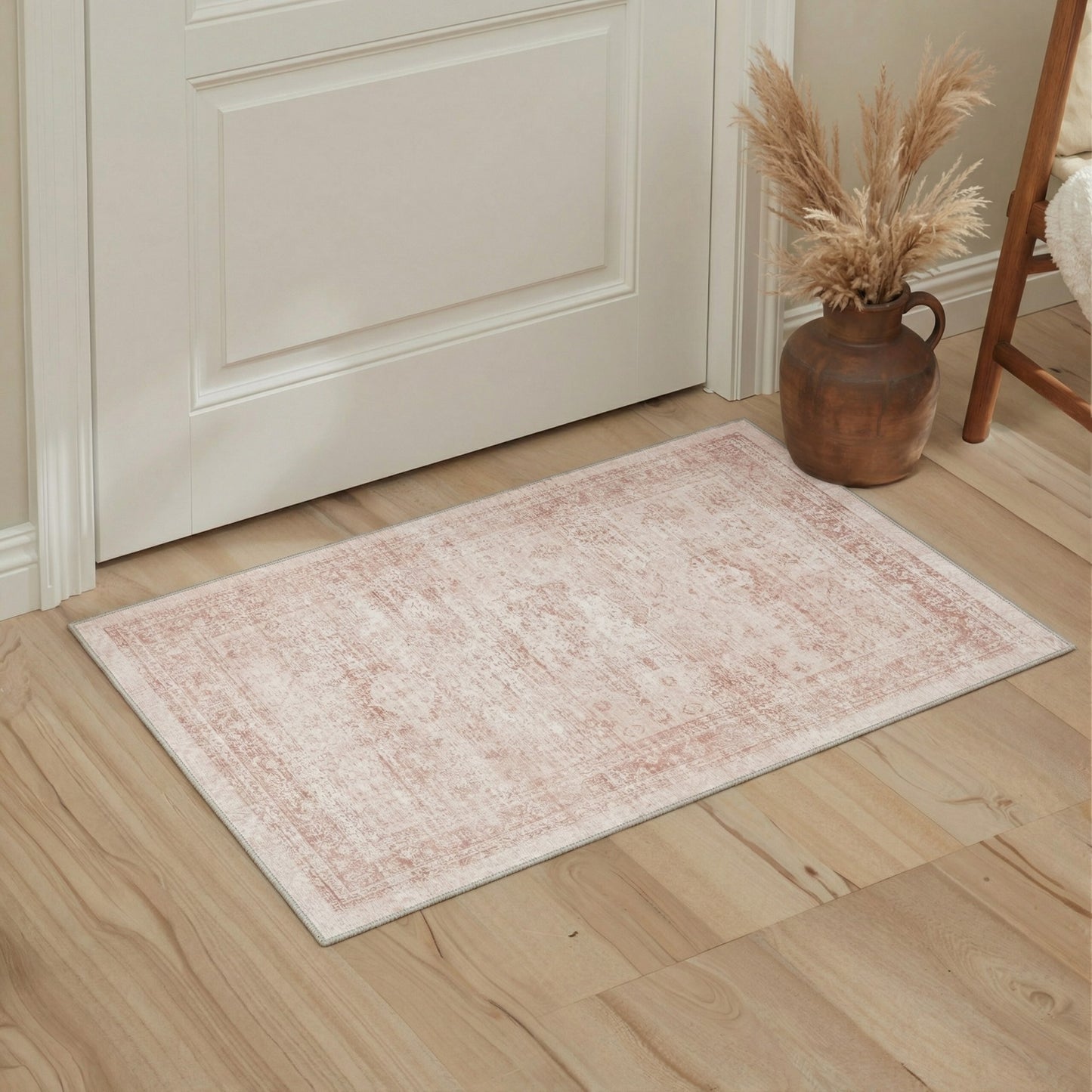 KUETH  Area Rugs Machine Washable Rugs for Living Room, Non Slip Throw Rug with Rubber Backing, Rug for Entryway、Bedroom、Kitchen、Floor and Dining Room