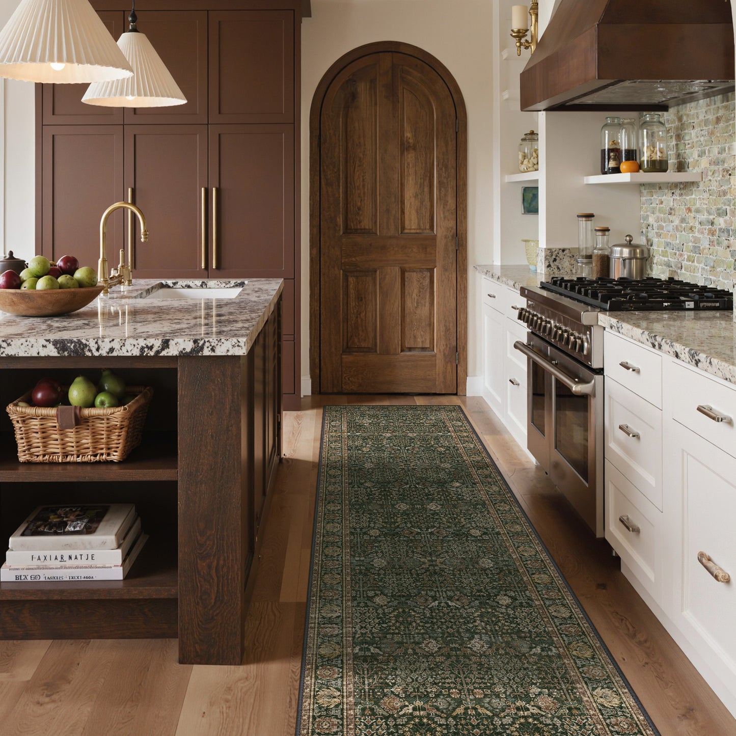 KUETH  Area Rugs Machine Washable Rugs for Living Room, Non Slip Throw Rug with Rubber Backing, Rug for Entryway、Bedroom、Kitchen、Floor and Dining Room