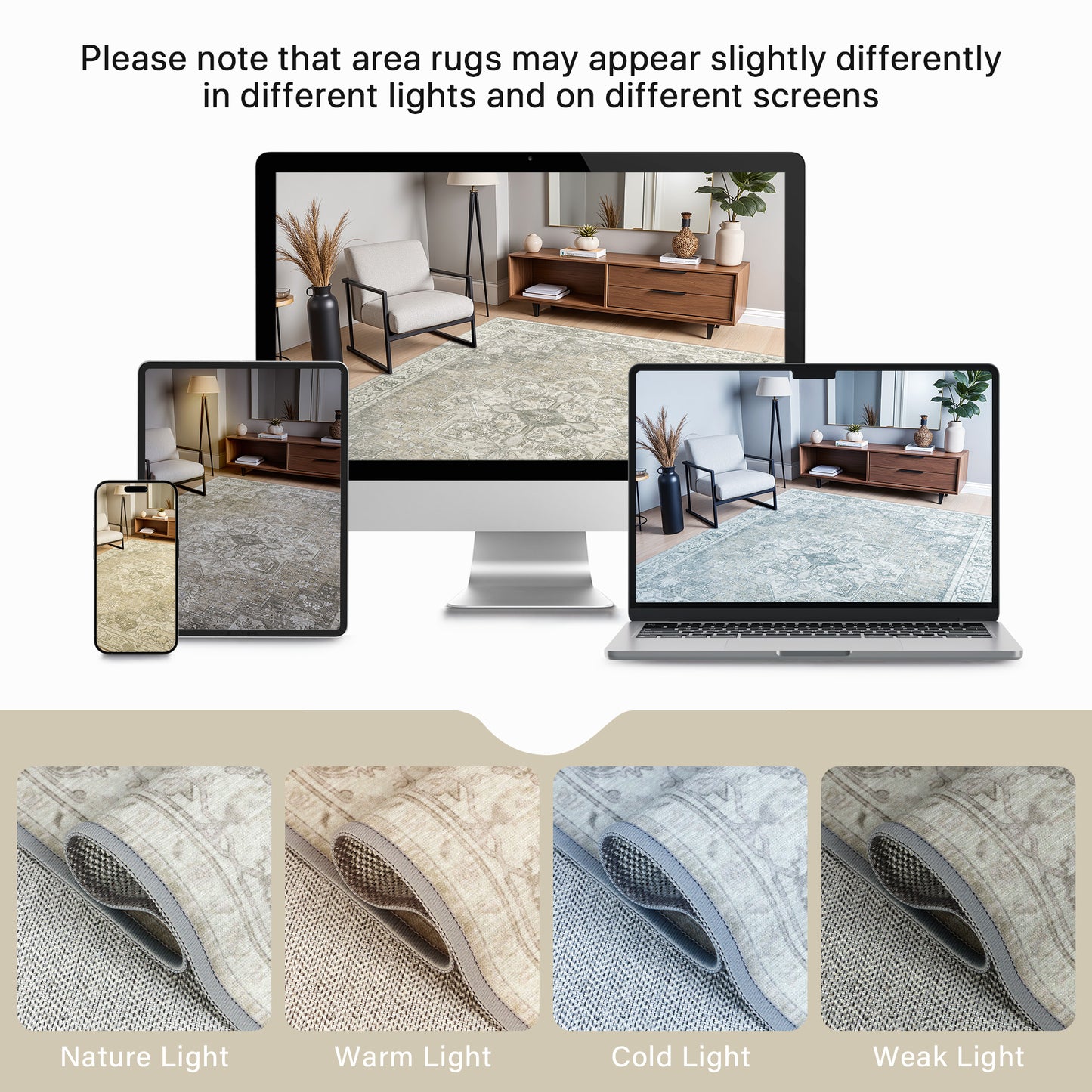KUETH Protective Flooring Office Chair Mat for Hardwood Floor and Tile Floor, Heavy Duty Desk Chair Mat for Carpets, Anti Slip Office Floor Mats for Rolling Chairs, Low Pile Under Desk Rug