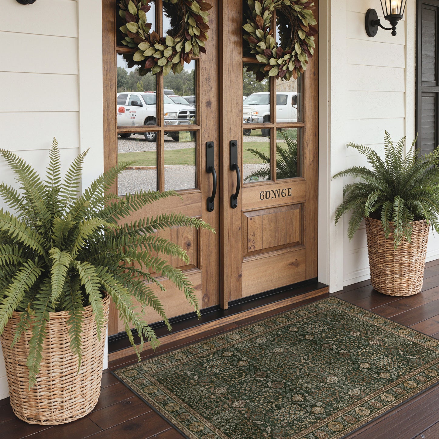 KUETH  Area Rugs Machine Washable Rugs for Living Room, Non Slip Throw Rug with Rubber Backing, Rug for Entryway、Bedroom、Kitchen、Floor and Dining Room