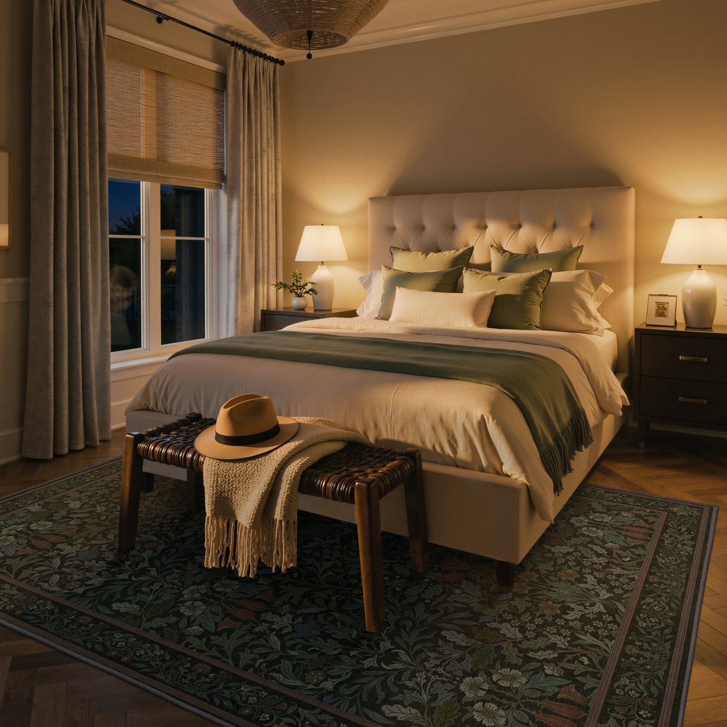 KUETH  Area Rugs Machine Washable Rugs for Living Room, Non Slip Throw Rug with Rubber Backing, Rug for Entryway、Bedroom、Kitchen、Floor and Dining Room