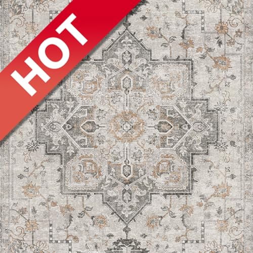 KUETH Kitchen Mats for Floor,Sets of 3 Non Slip Washable Abstract Kitchen Rugs 20"x32"+20"x48"+20"x59", Kitchen Runner Rug with Waterproof for Hallway, Laundry, Bathroon and Bedroom