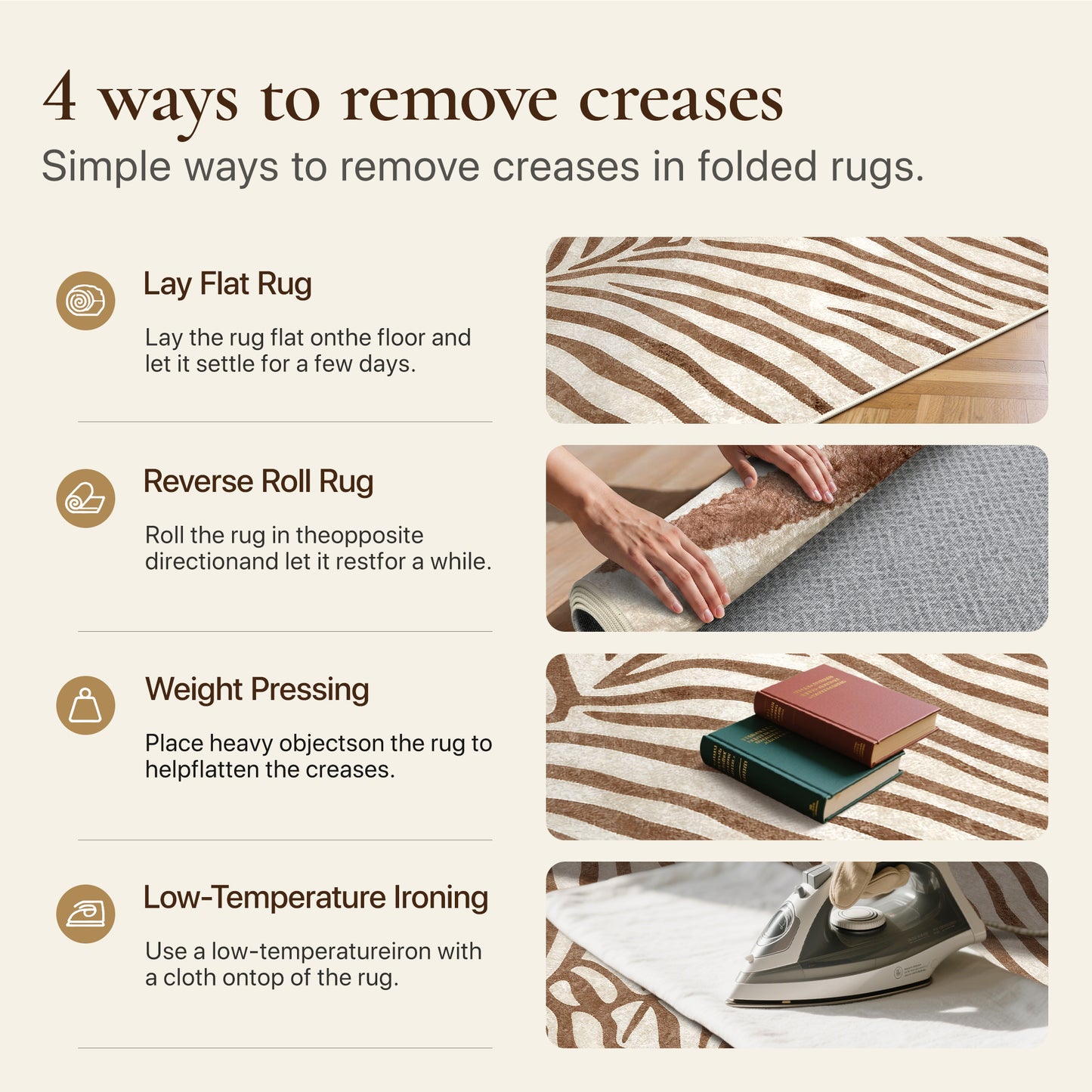 KUETH 8x10 Zebra Area Rugs Machine Washable Rugs for Living Room, Non Slip Flat Pile Rug with Rubber Backing, Modern Rug for Entryway Bedroom Dining Room Home Office