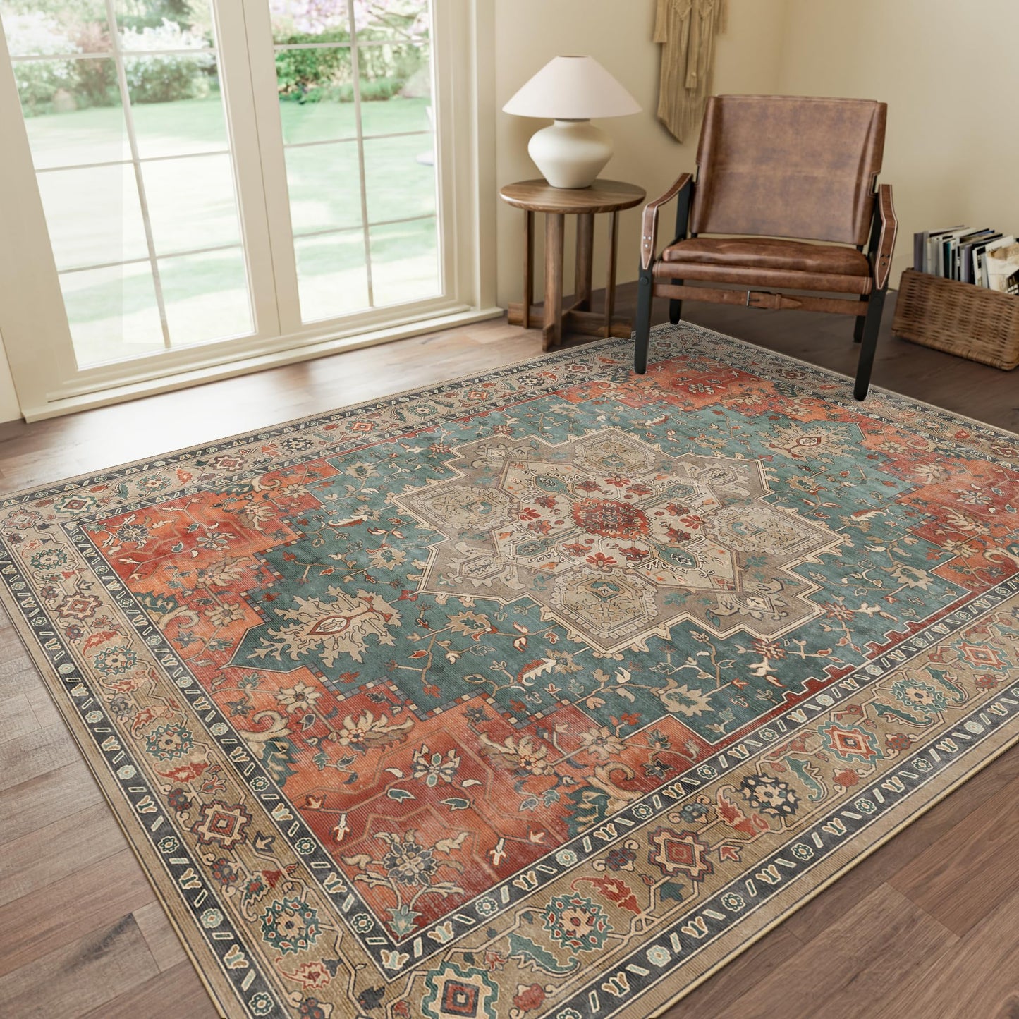 Performance Machine Washable Non Slip Area Rugs
