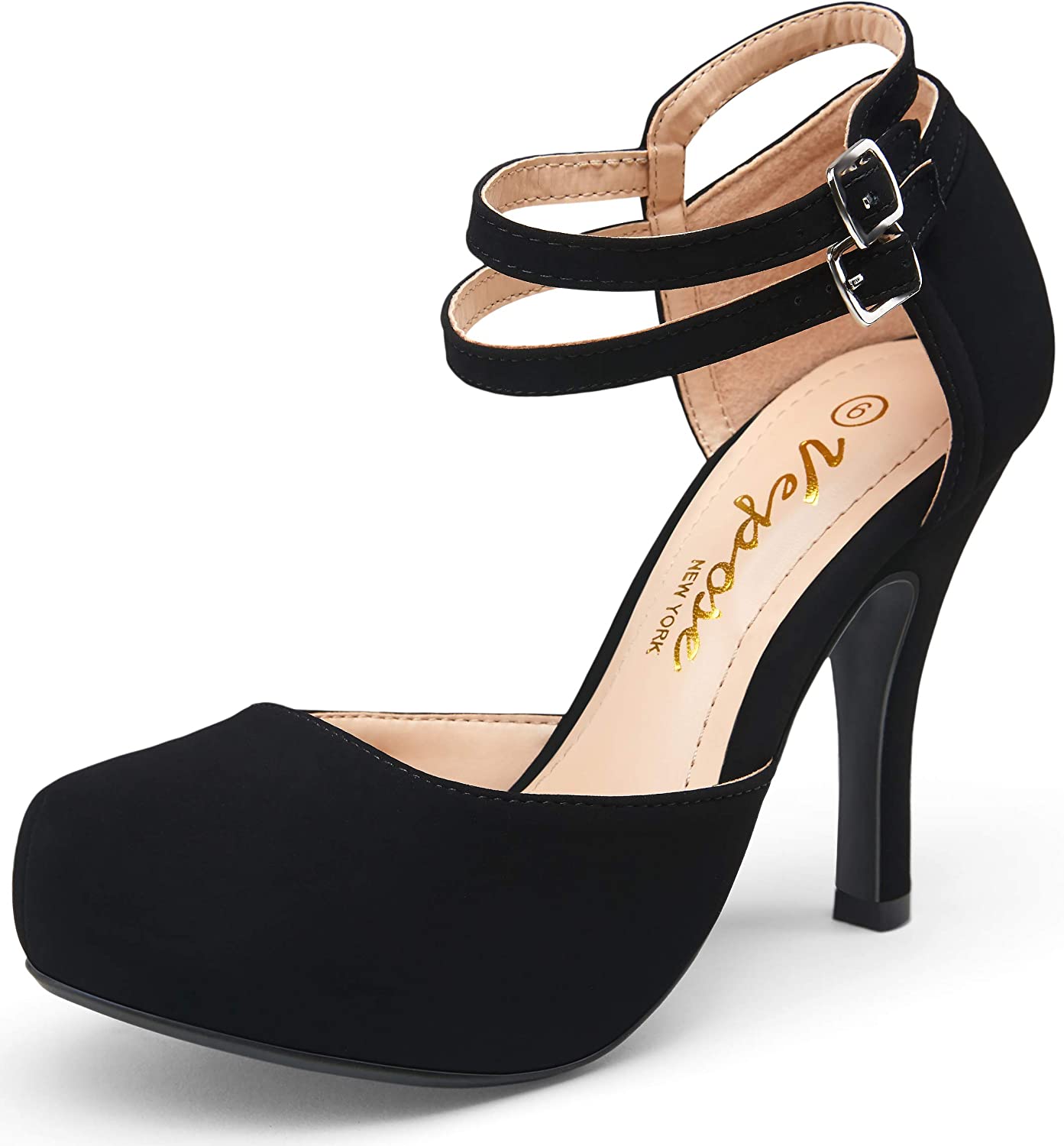 Women's Mary Jane Ankle Strap Heels Dress Shoes | Vepose