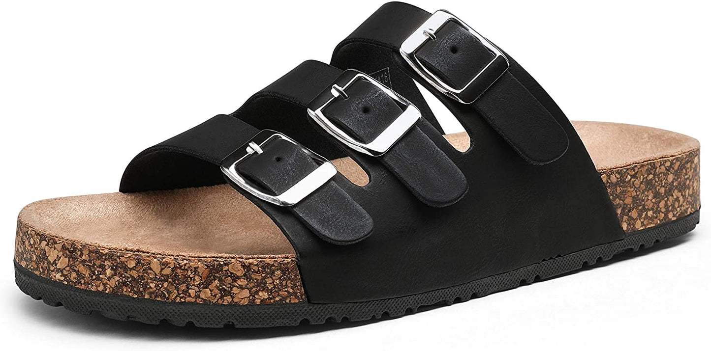 Women's Three Band Slip-on Outdoor Casual Slippers | Jeossy