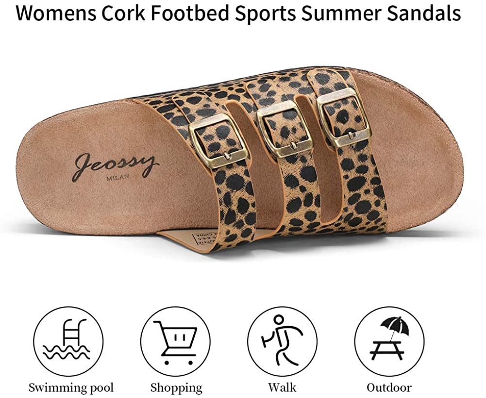 Women's Three Band Slip-on Outdoor Casual Slippers | Jeossy